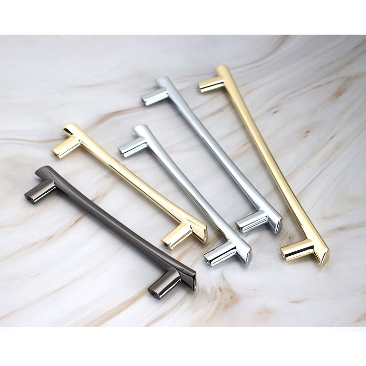 Yeede High Quality Metal Kitchen Cabinet Wardrobe Zinc Alloy T-Bar Solid Furniture Pulls Side Heart Shape Cabinet Pulls