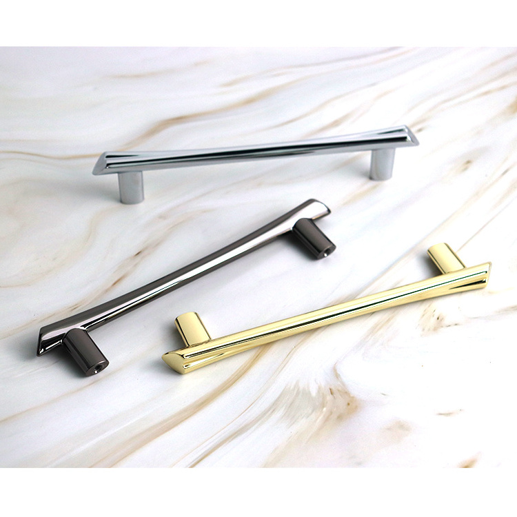 Yeede High Quality Metal Kitchen Cabinet Wardrobe Zinc Alloy T-Bar Solid Furniture Pulls Side Heart Shape Cabinet Pulls