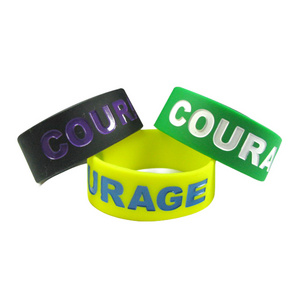 Personalized Silicone Bracelets Sports Wristband Bracelet with Cheap Price