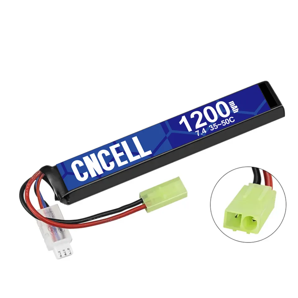 China airsoft accessories 7.4V lipo battery 1200mAh for airsoftgun airsoft bbs airsoft rifle