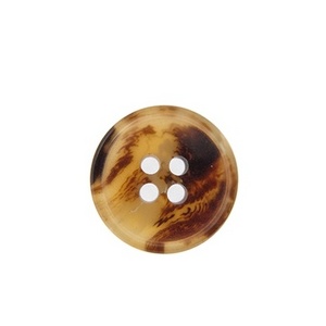 Made-to-order Recycled Buttons Ecorozo Buttons Faux Horn Buttons Light Brown 4 Hole Garment Accessories Sustainable Buttons