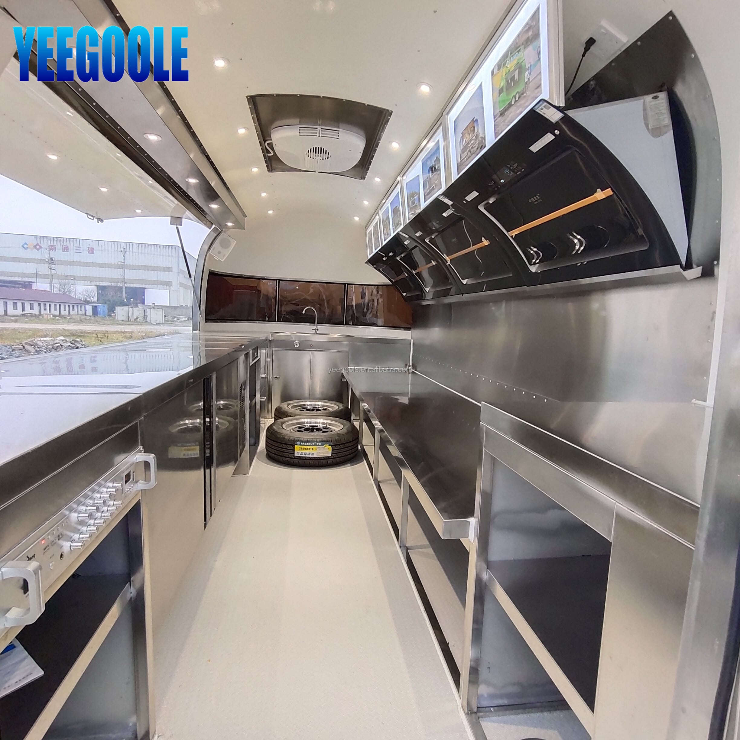 Cheap Mobile Food Carts fast food carts for sale food caravan