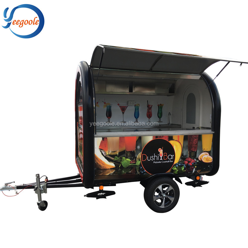 popsicle ice cream cart from ice cream truck manufacturer with generator YG-LC-01S