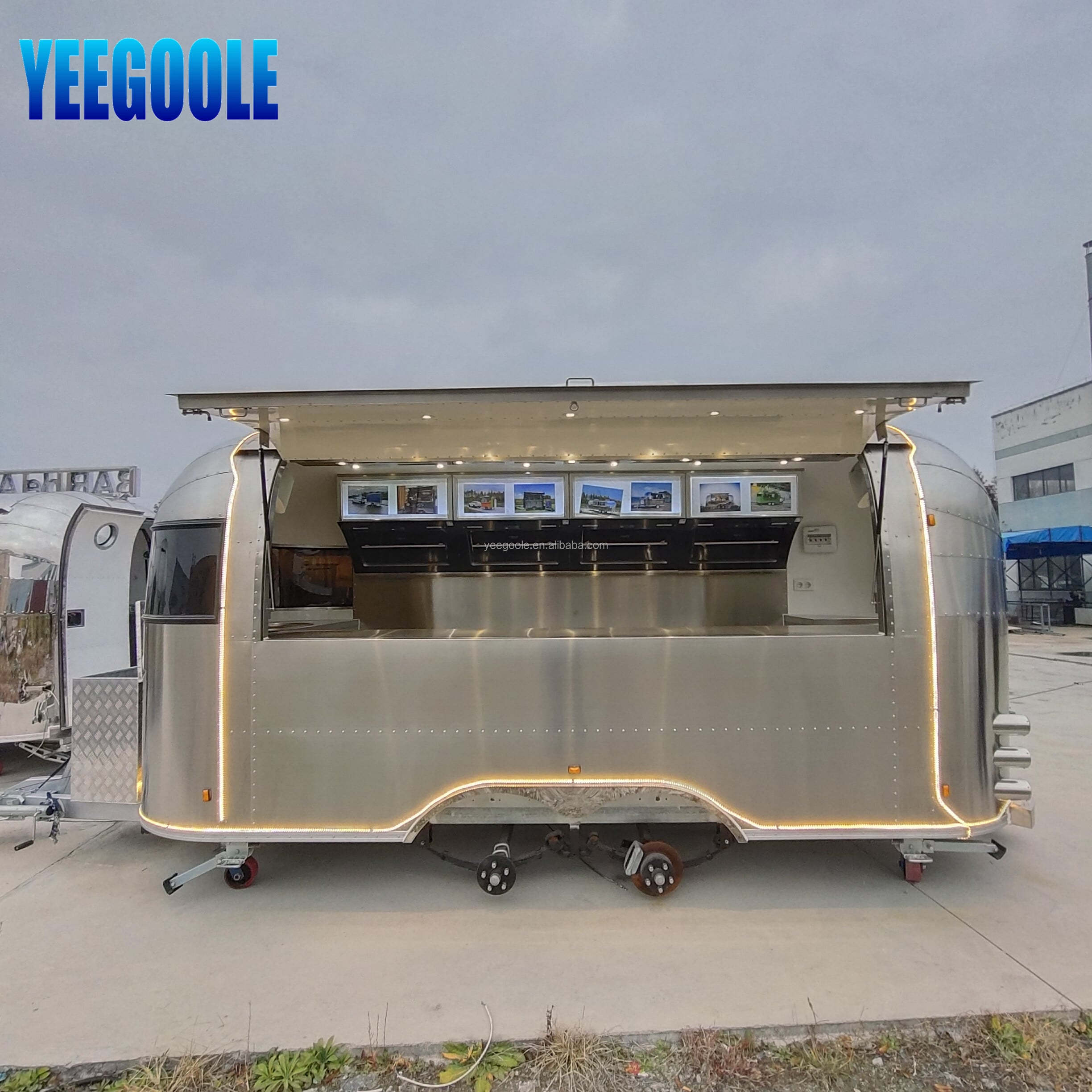 Cheap Mobile Food Carts fast food carts for sale food caravan