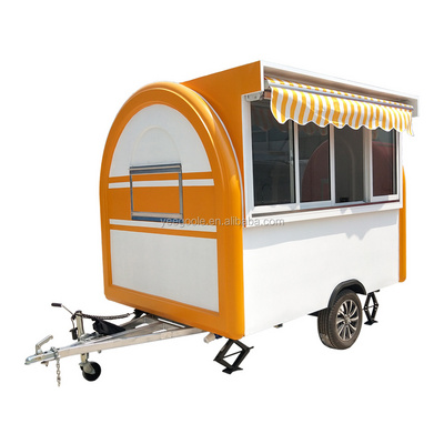 yeegoole  Street Mobile Food Kiosk Coffee Cart for sale china mobile food cart CE