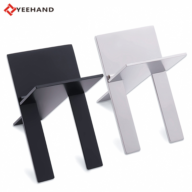 Stainless Steel foldable folding metal stand cigar holder Metal Gold Cigar Chair Rest Cigar Stand Holder