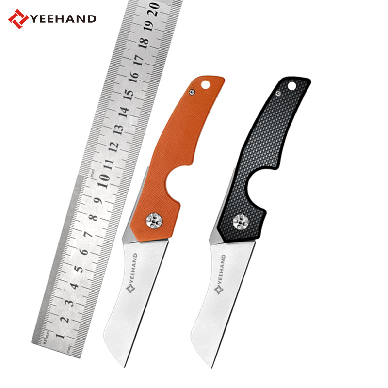 High quality  titanium handle cigar cutter folding knife with bottle opener custom cigar cutter