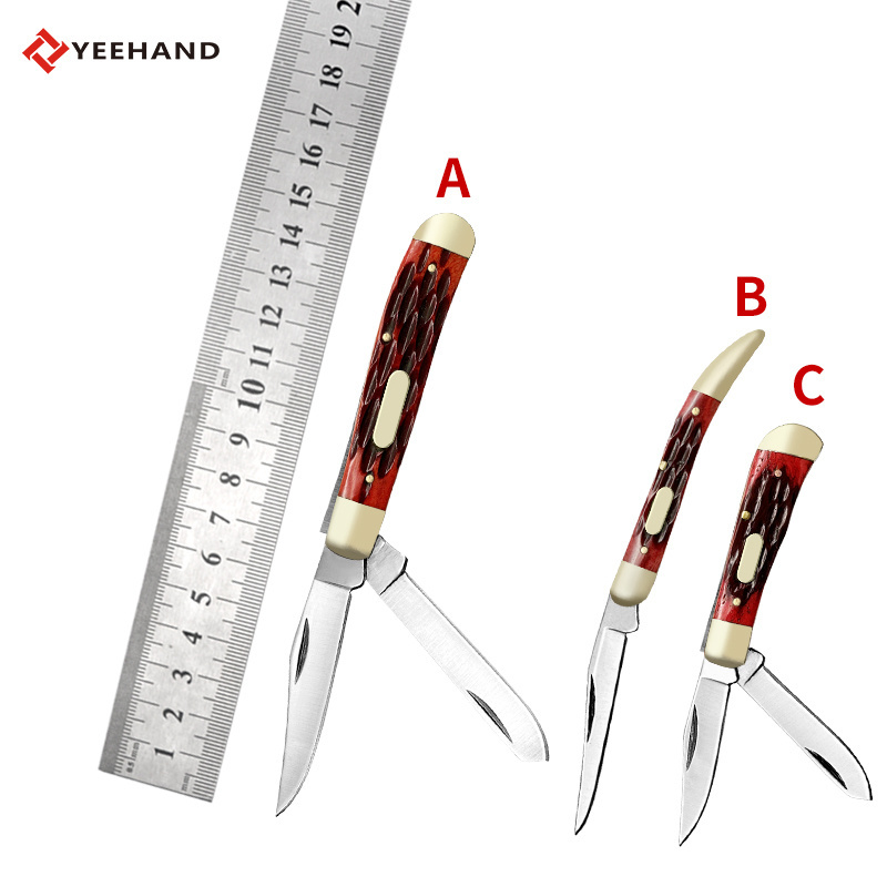 Folding Knife Hunting Pocket Knives Mini EDC Pocket Survival Folding Knife For Camping