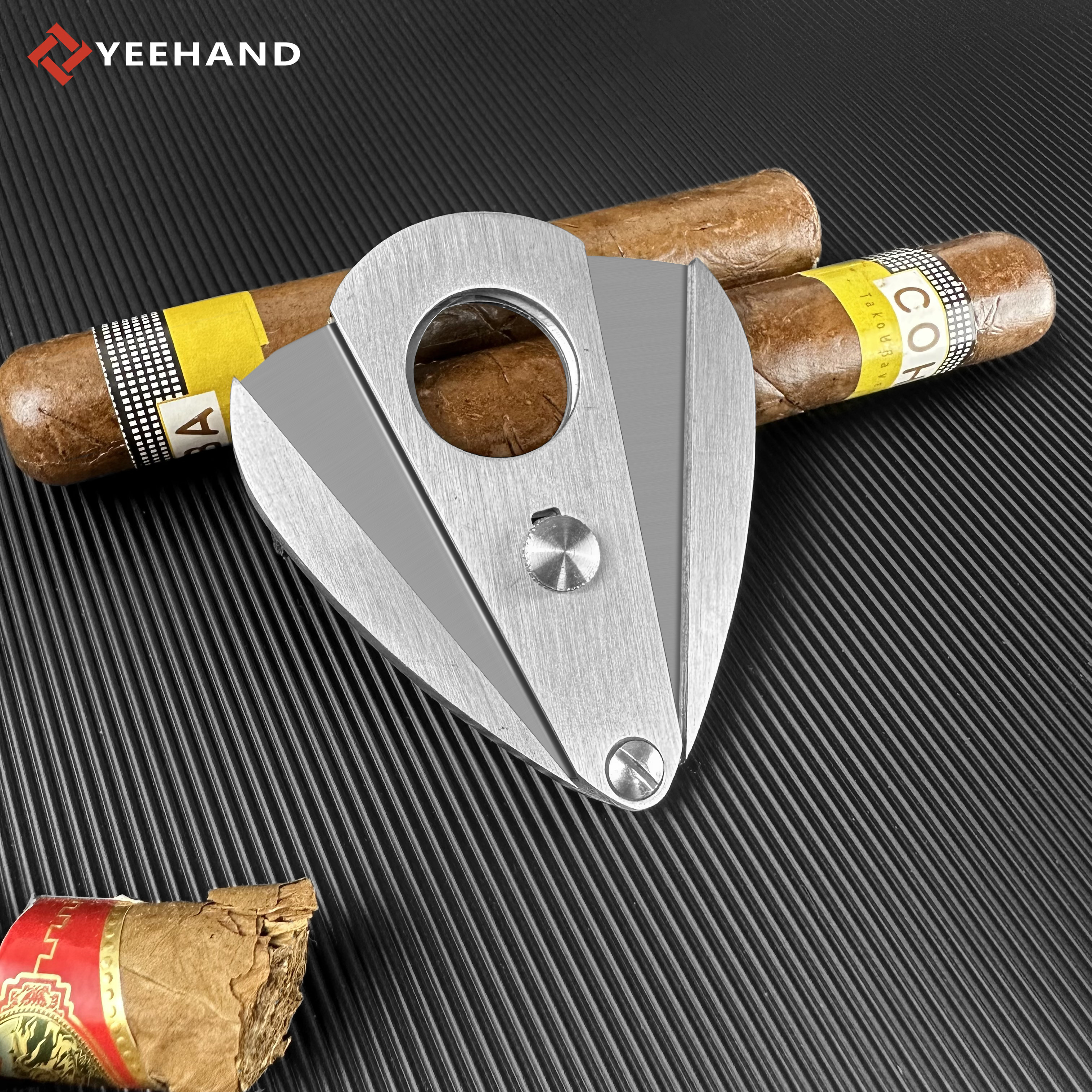 Wholesale custom cigar cutter smoking accessories cigar cutter blanks stainless perfect cigar cutter