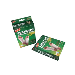 Yeekong detox foot patch bamboo vinegar plaster gold slimming  pied Wholesale oem