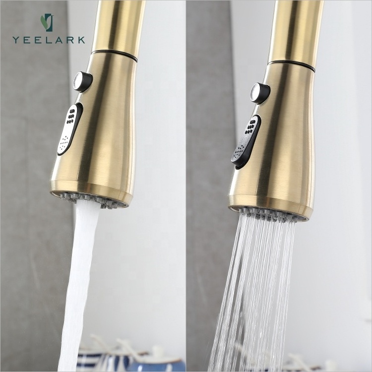 Touchless Kitchen Faucet Sensor Smart Single Handle Stainless Steel Kitchen Faucet with pull down sprayer