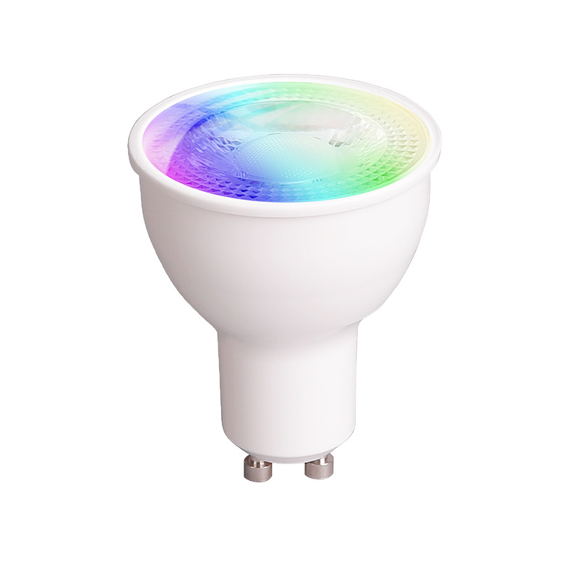 YEELIGHT GU10 Smart bulb Lights  lighting bulb rgb work with google amazon alexa color smart bulb gu10