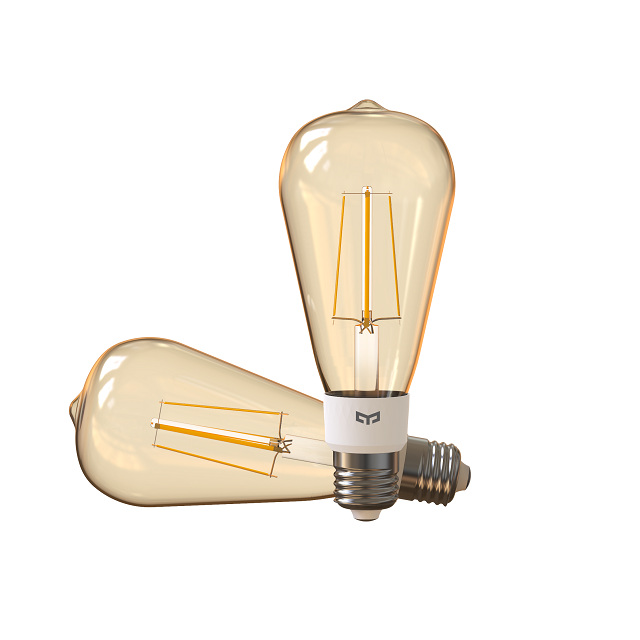 YEELIGHT Xiaomi Smart LED Filament Bulb ST64 Vintage Smart Led Light Bulb Works with Google Assistant