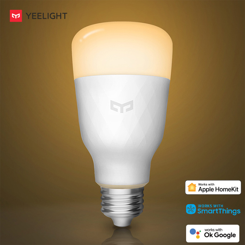 YEELIGHT Xiaomi Hot Sale led bulb Smart LED Bulb 1S Dimmable Work with Alexa Google Assistant Samsung SmartThings for Office