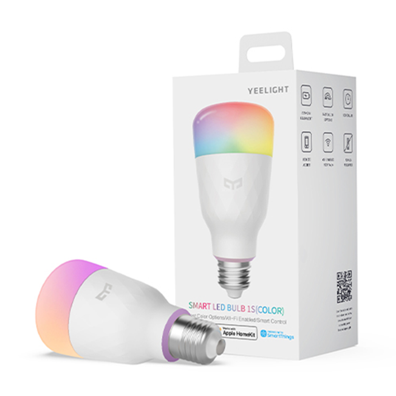 YEELIGHT Xiaomi Proper price Top quality LED smart bulb 1S Color, Gaming lighting, Razer RGB led bulb for office hotel lighting