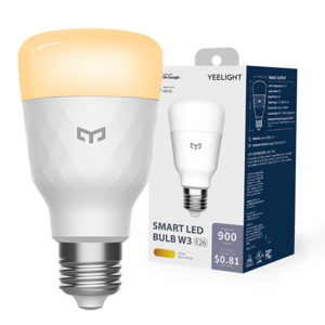 WiF bulb Dimmable Smart LED Bulb W3 white wifi bulb Support Voice control and APP control Works with Google