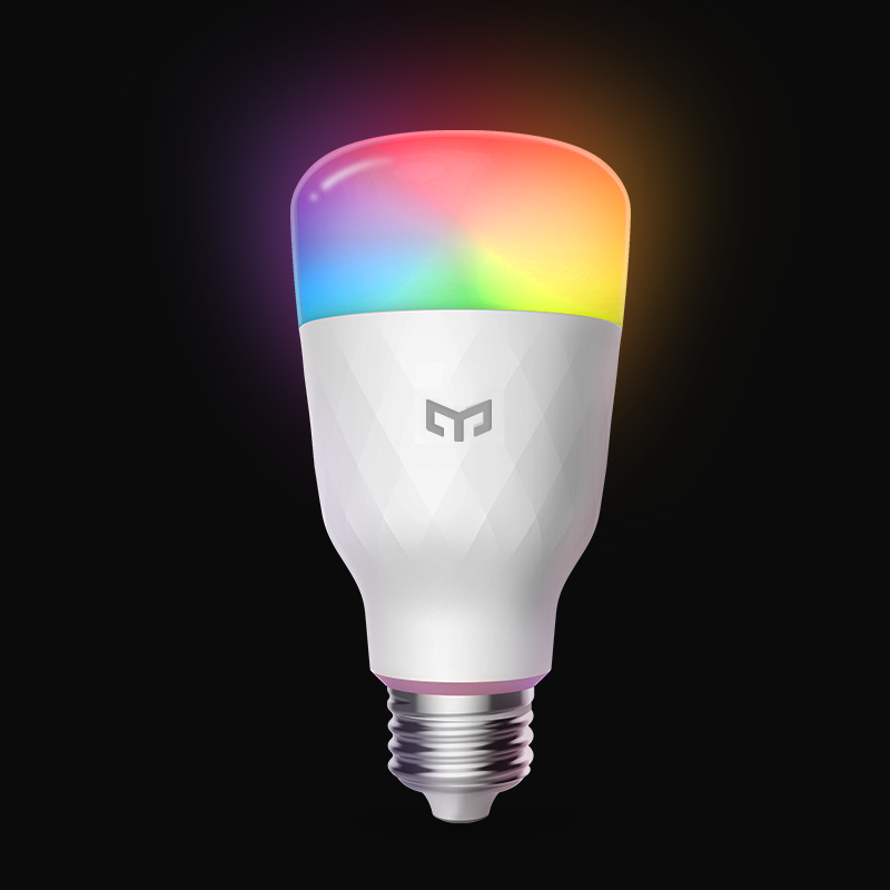 YEELIGHT Xiaomi Wholesale high quality  LED smart bulb 1S (color), multicolor Wifi control, Works with Google Assistant for home