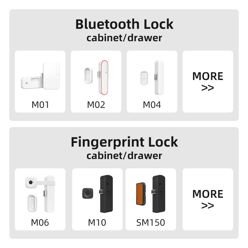 Yeelock Gym Fingerprint Locker Lock Cabinet Drawer Door Locks Smart Furniture Locker lock