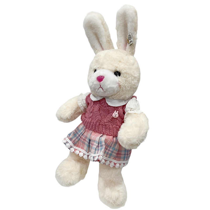 Make Your Own Hot New Cartoon Animal Cartoon Toy Custom Plush Animal Plush Toy Movie Mascot Derived Plush Toy Rabbit Unisex 30cm