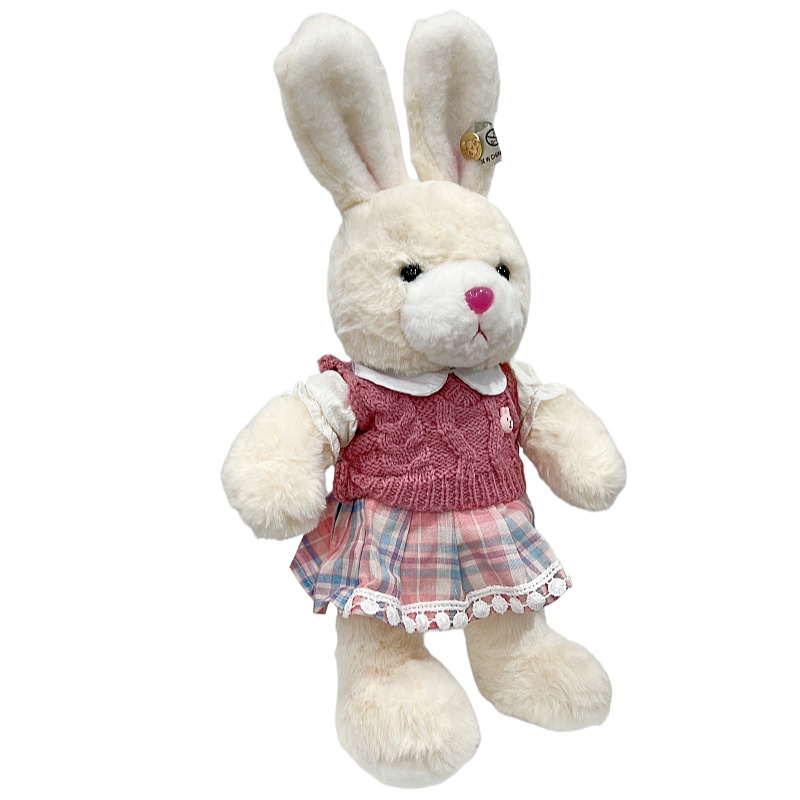 Make Your Own Hot New Cartoon Animal Cartoon Toy Custom Plush Animal Plush Toy Movie Mascot Derived Plush Toy Rabbit Unisex 30cm