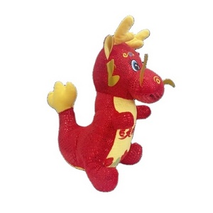 2024 Dragon Mascot Plush toy Opening Event Annual gift Zodiac dragon doll with personalized logo