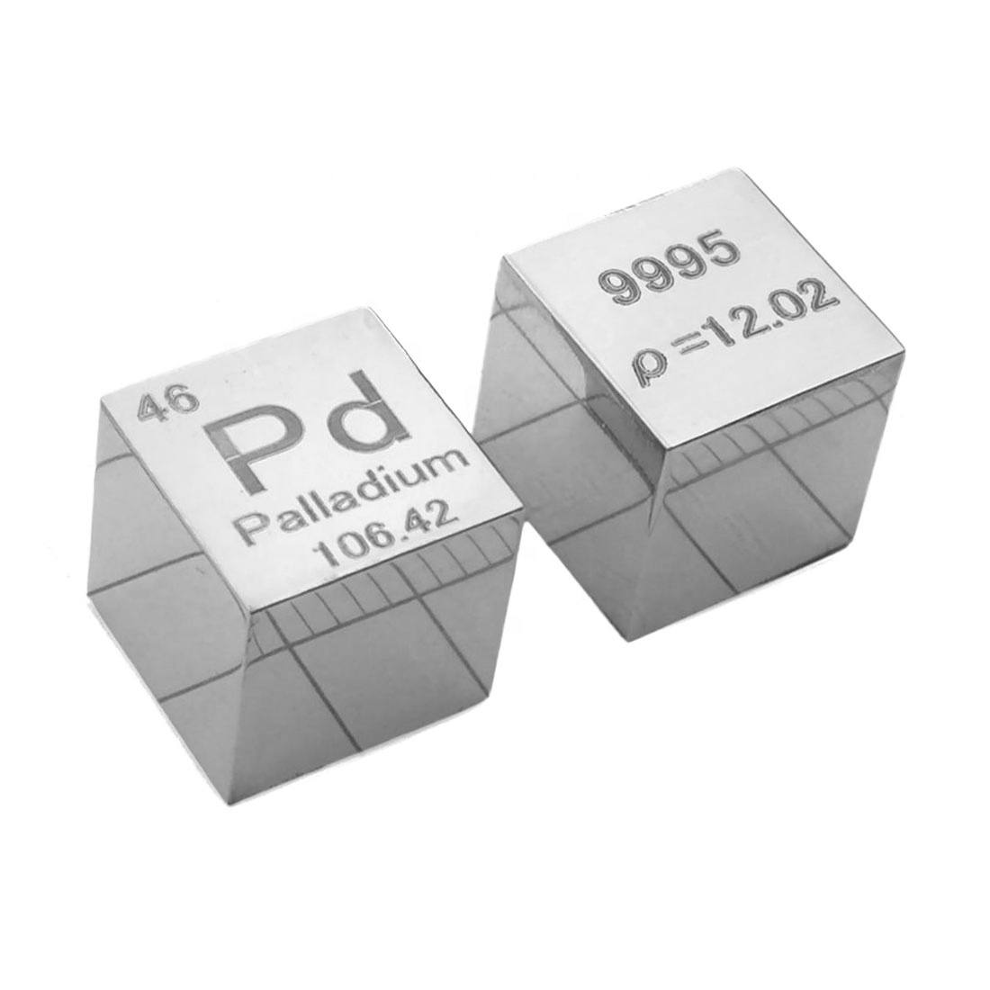 Palladium cube/ Palladium pellet, Palladium metal ingot