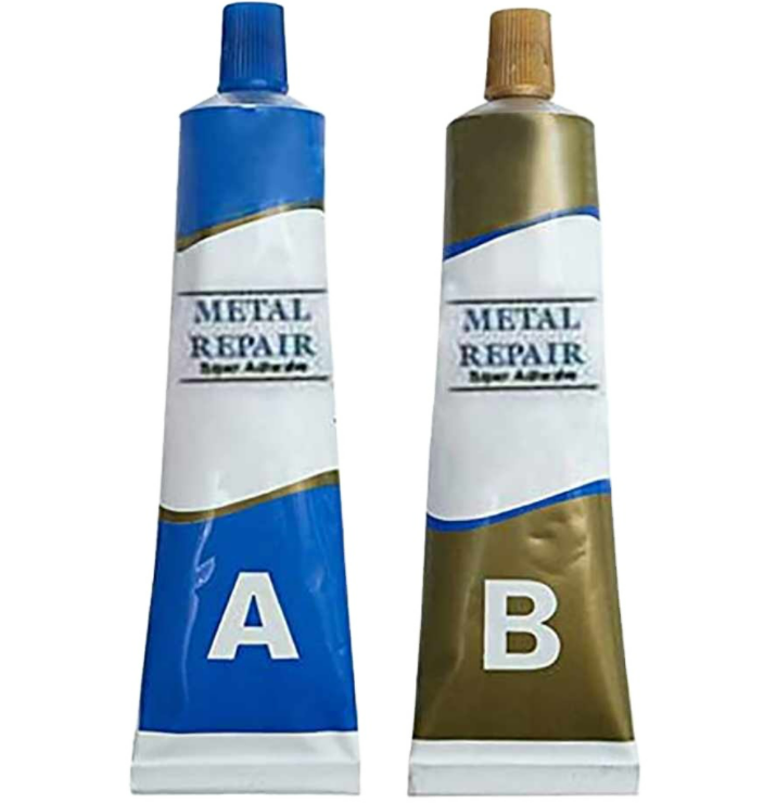 100g AB Glue Metal Repair Adhesive Welding Glue Phenolic Epoxy Resin Industrial Heat Resistance Cold Weld Metal Repair Paste