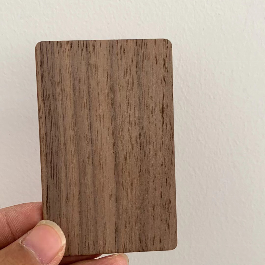 13.56mhz 144kb n213 Bamboo wood business Cards / RFID NFC Wooden Hotel Key Card