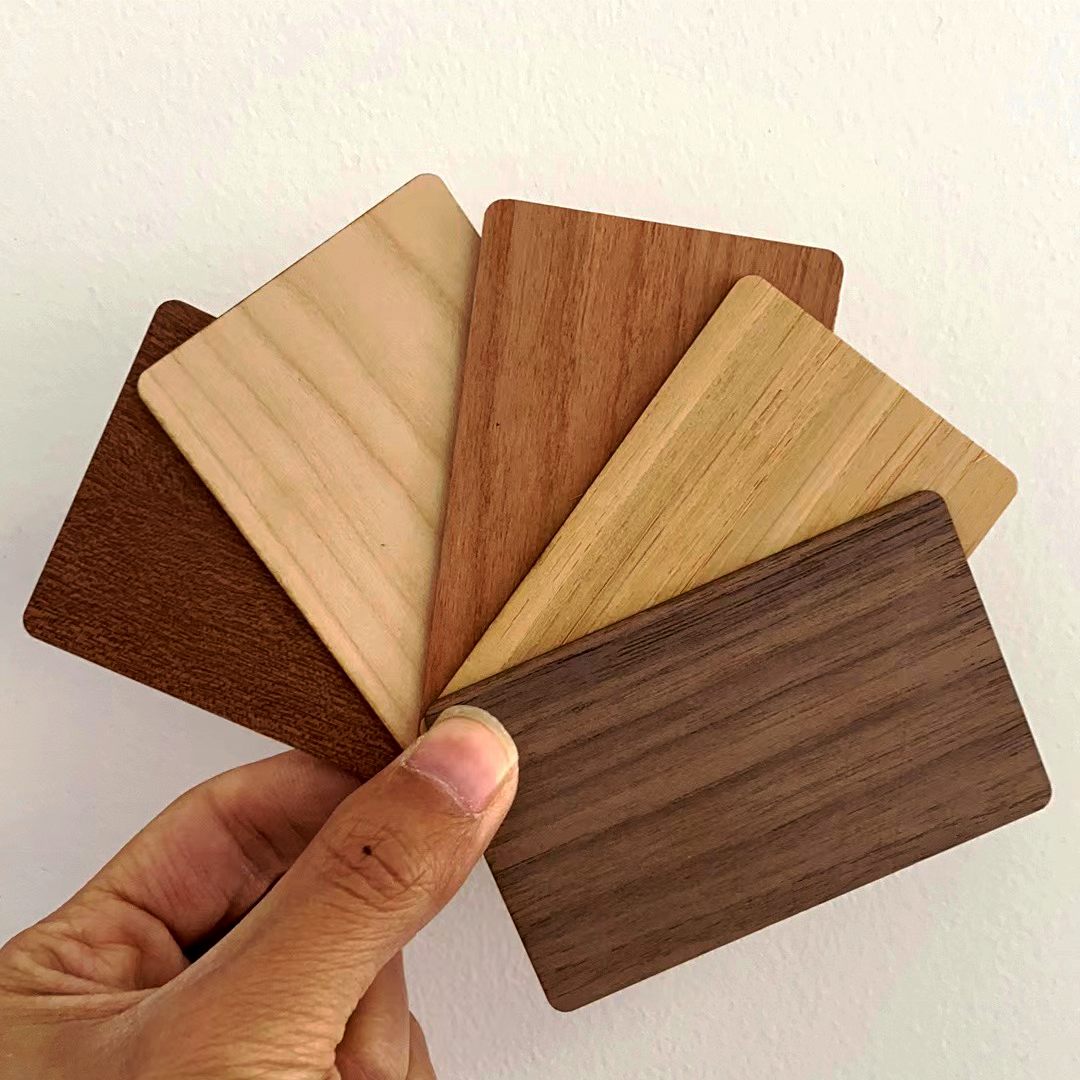 13.56mhz 144kb n213 Bamboo wood business Cards / RFID NFC Wooden Hotel Key Card