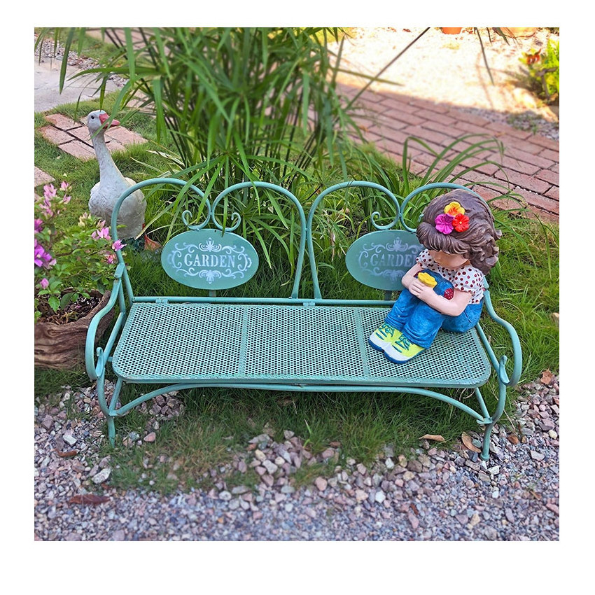 Home Hand Made Outdoor Foldable Home And Garden Leisure Furniture Metal Party kid Chairs Bench