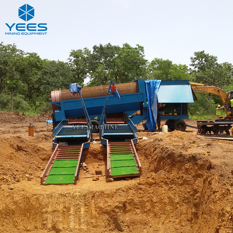 Complete gold processing line small scale gold wash plant for gold mining