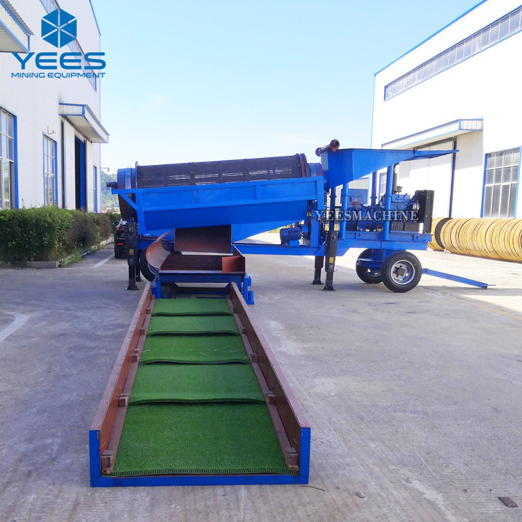 Gold Extraction Panning Sluicing Alluvial Gold Recovery Refining Washing Plant Equipment