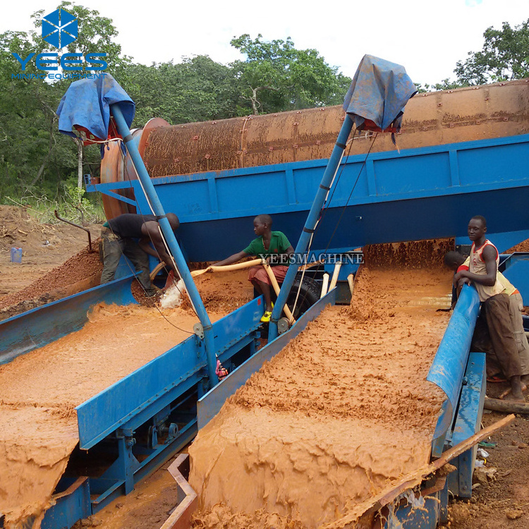 Complete gold processing line small scale gold wash plant for gold mining