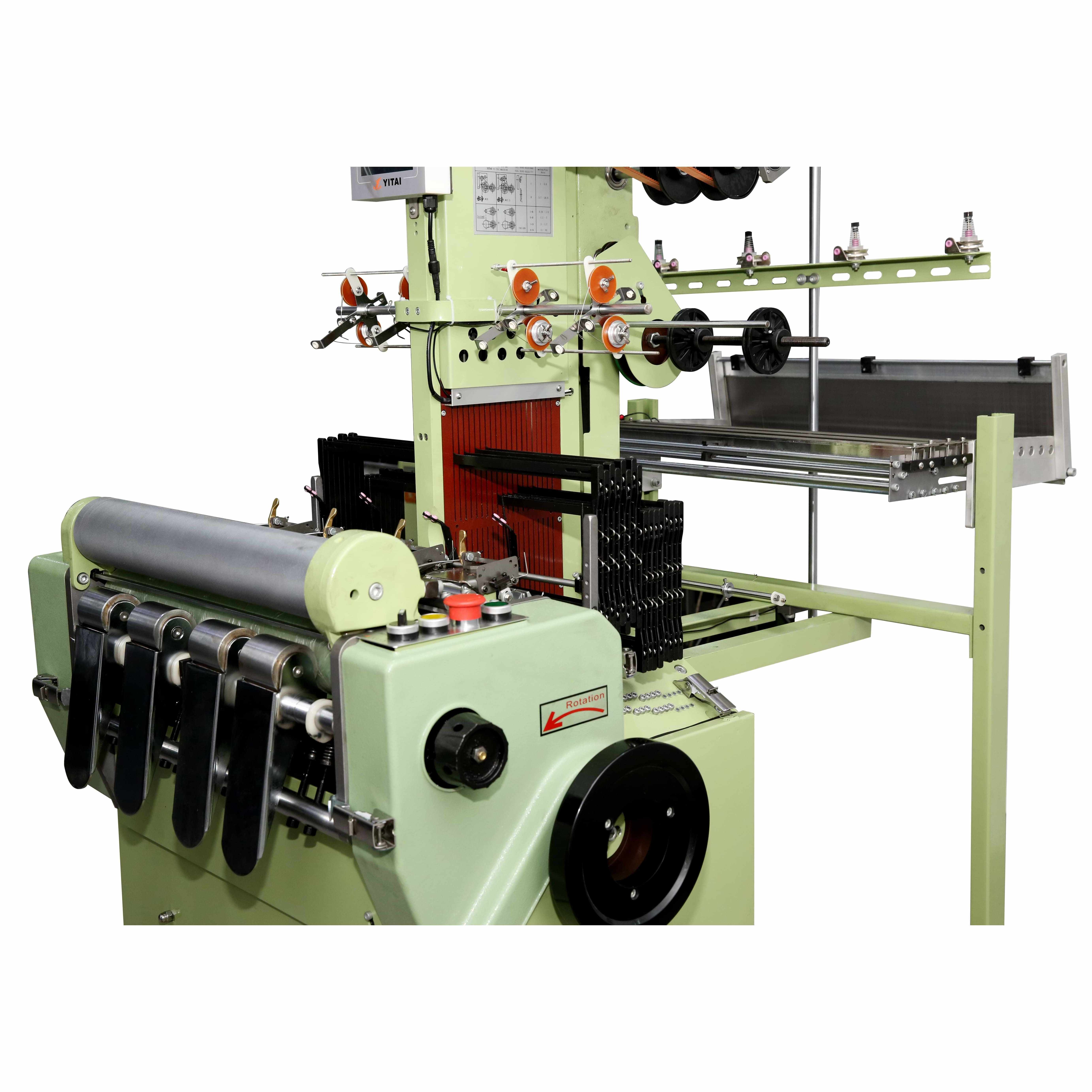 Yitai High Speed Universal Weaving Loom Machine Fully Automatic Narrow Fabric Machine Knitting Swiss Type Needle Loom