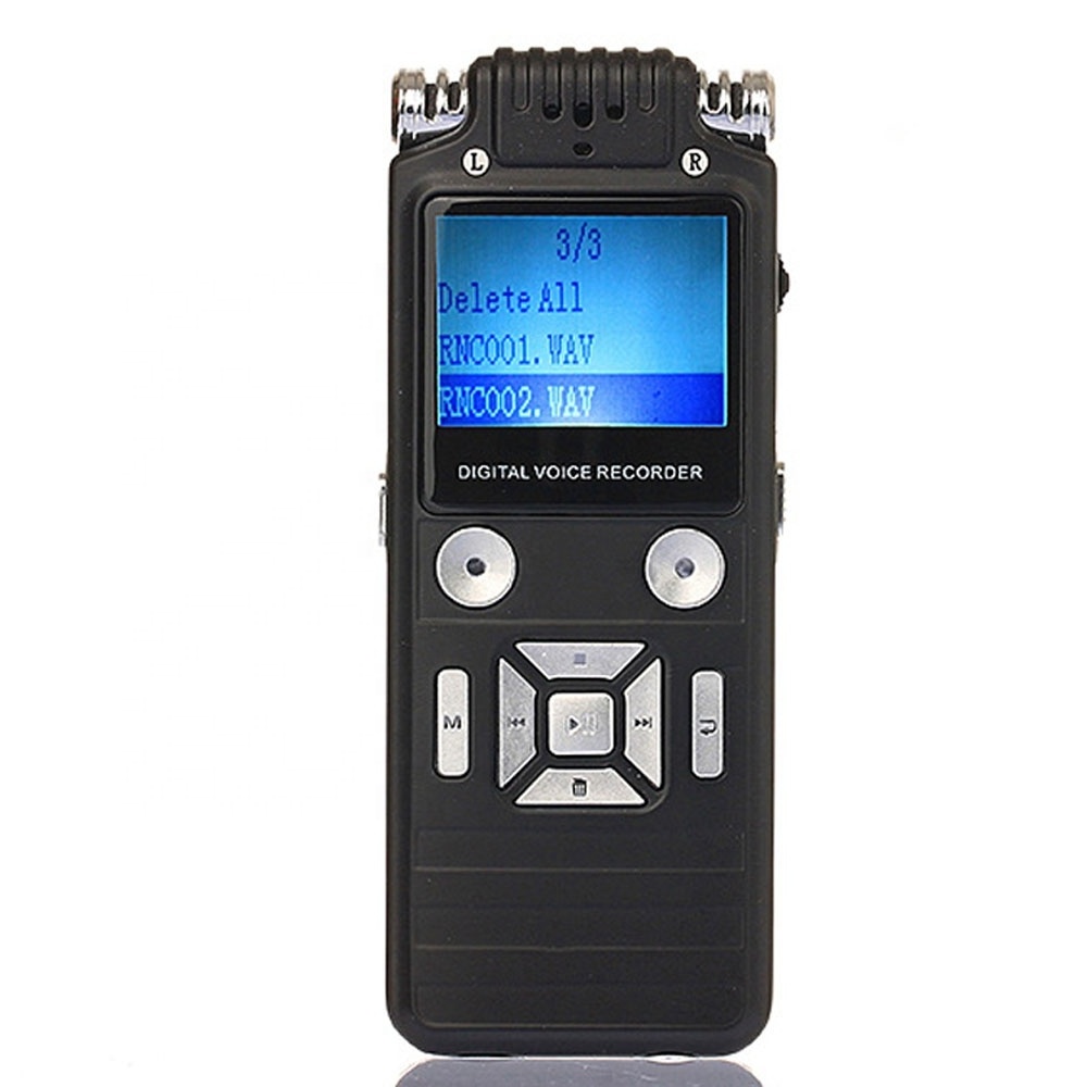 High Speed USB 2.0 HD Stereo Sound Professional Voice Recorder 8GB Digital Audio Recorder