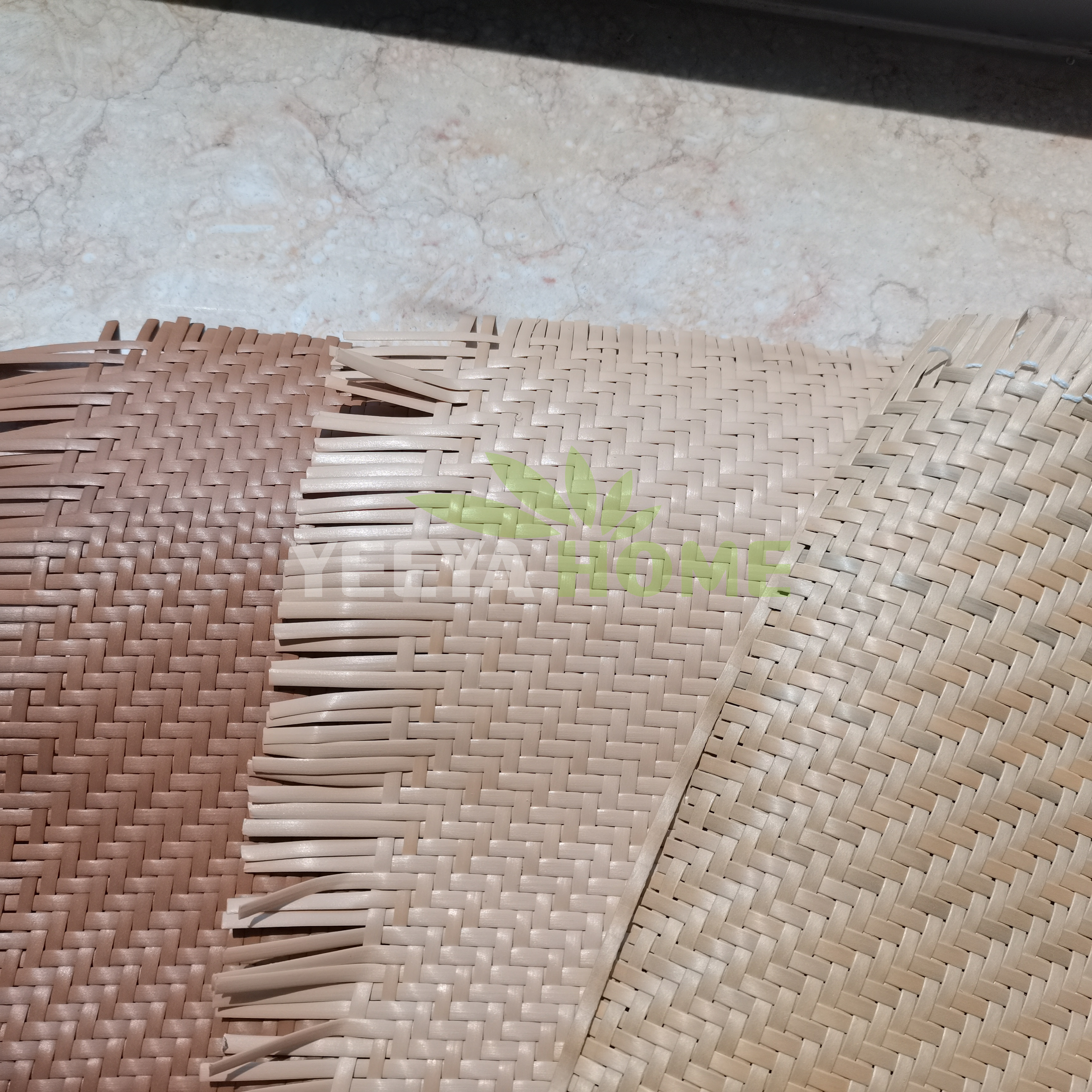 Synthetic Closed Cannage Webbing Rattan Roll Webbing Plastic Rattan for Rattan Furniture