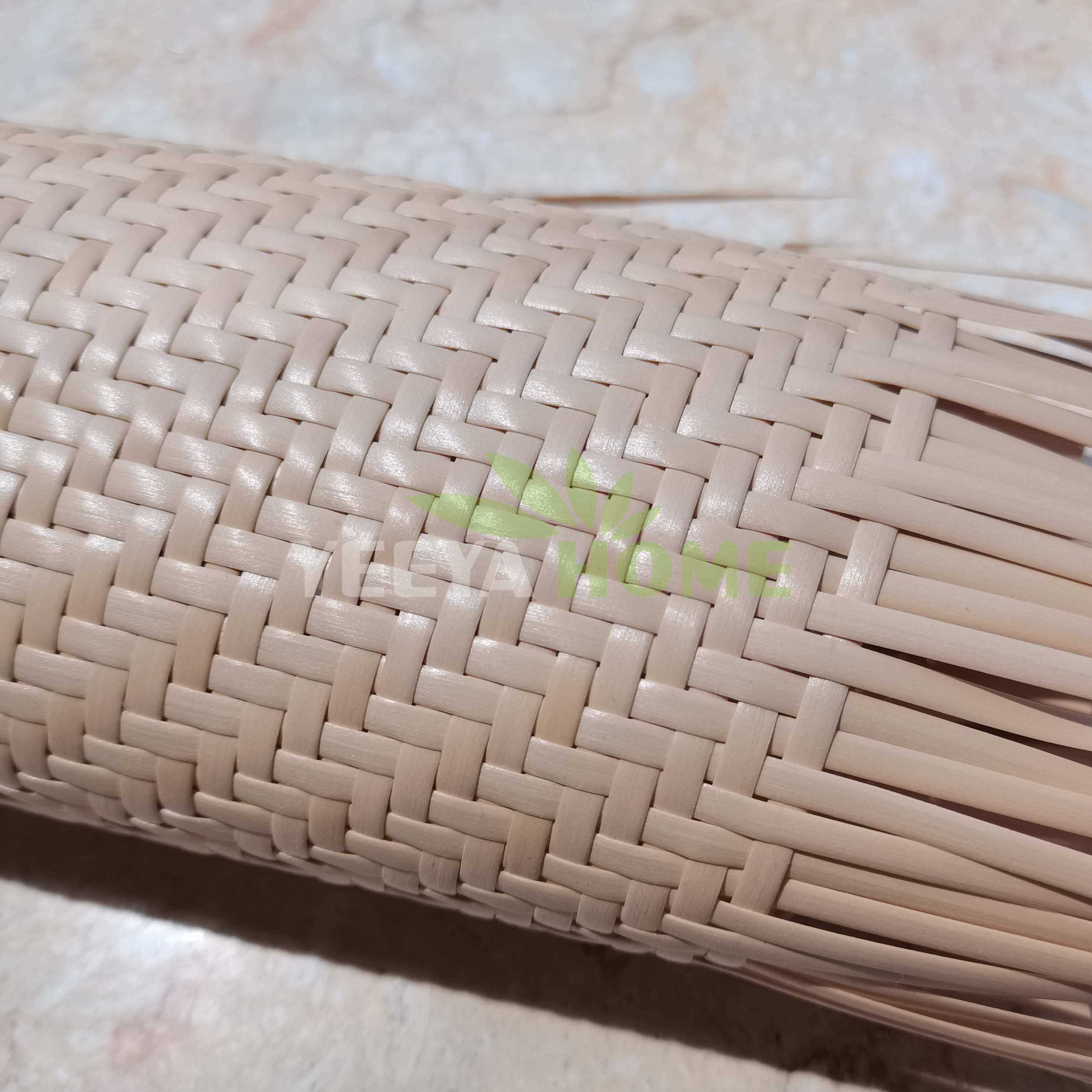 Synthetic Closed Cannage Webbing Rattan Roll Webbing Plastic Rattan for Rattan Furniture