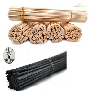 Custom Air Freshener Cheap Reed Diffuser Black Rattan Diffuser Fiber Sticks Natural Rattan Sticks For Reed Diffuser