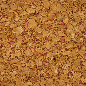 Natural Sustainable Cork Wallpaper with Wine Red Backing Paper for Home Wall Decor