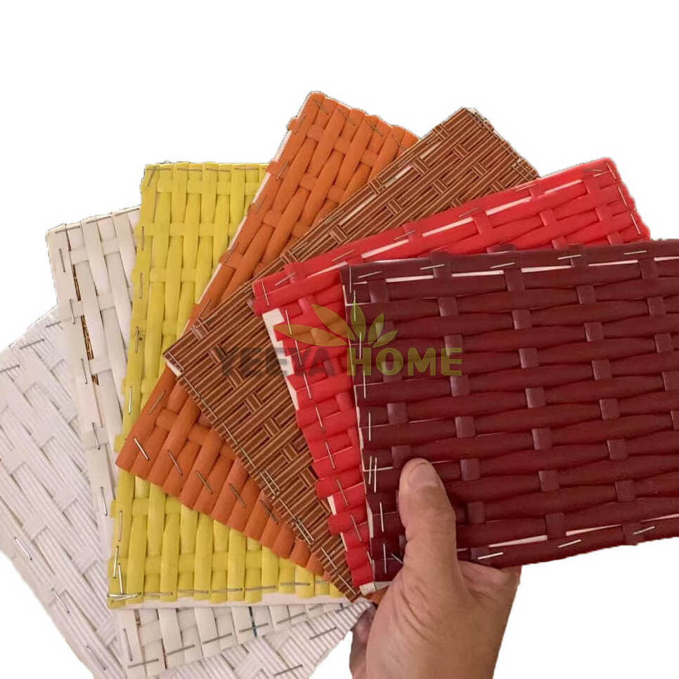 Pestt-Free HDPE Garden Furniture Plastic Rattan Synthetic Rattan Rolls for Outdoor Furniture