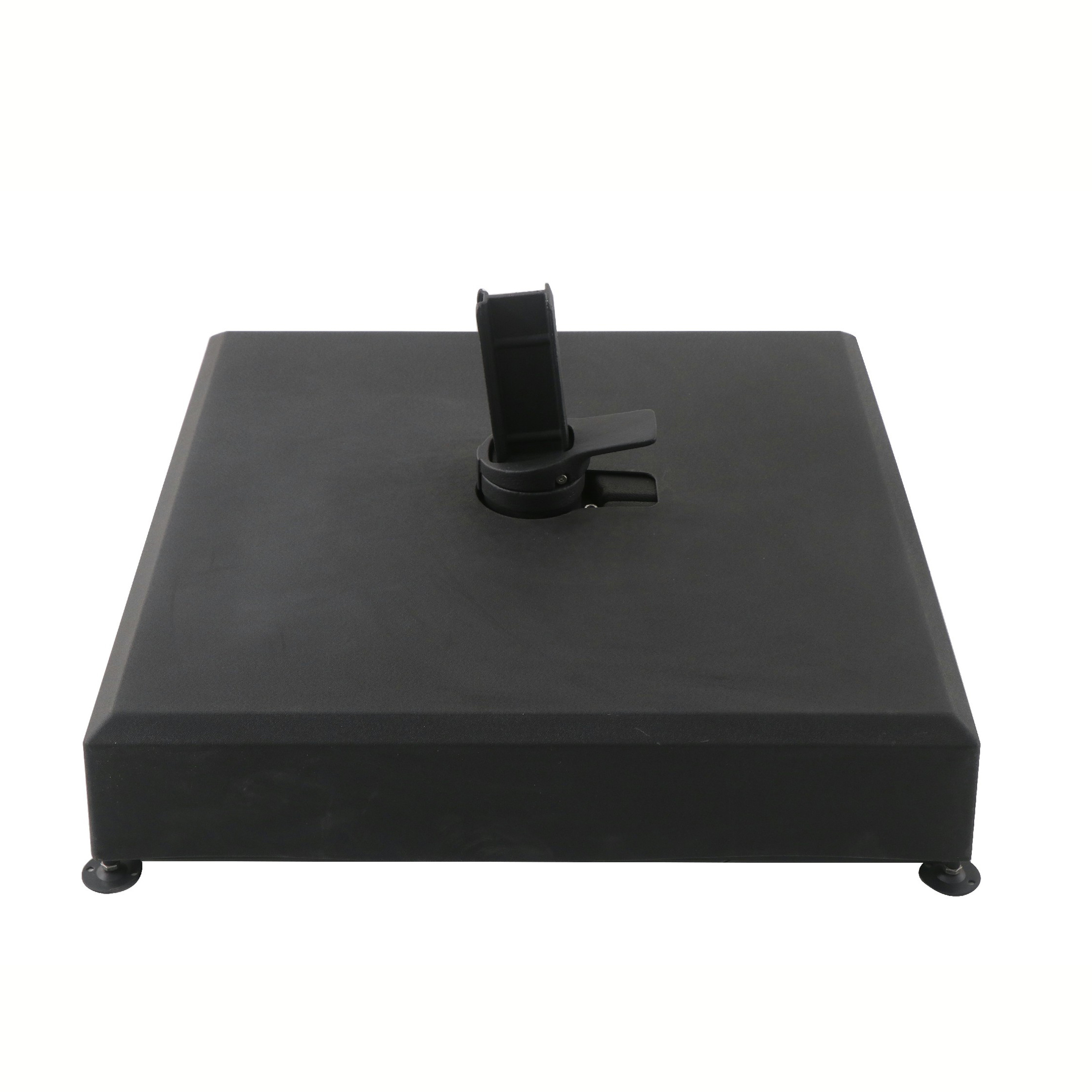 85X85X18Cm Plastic Water Sand Fillable Garden Restaurant Cafe Hotel 120Kg Square Patio Umbrella Base