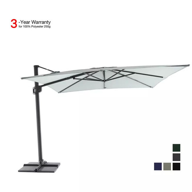 Multi-position Outdoor Cantilever Umbrella Sun Garden Parasol Umbrella/outdoor umbrella Customized explosion-proof waterproof