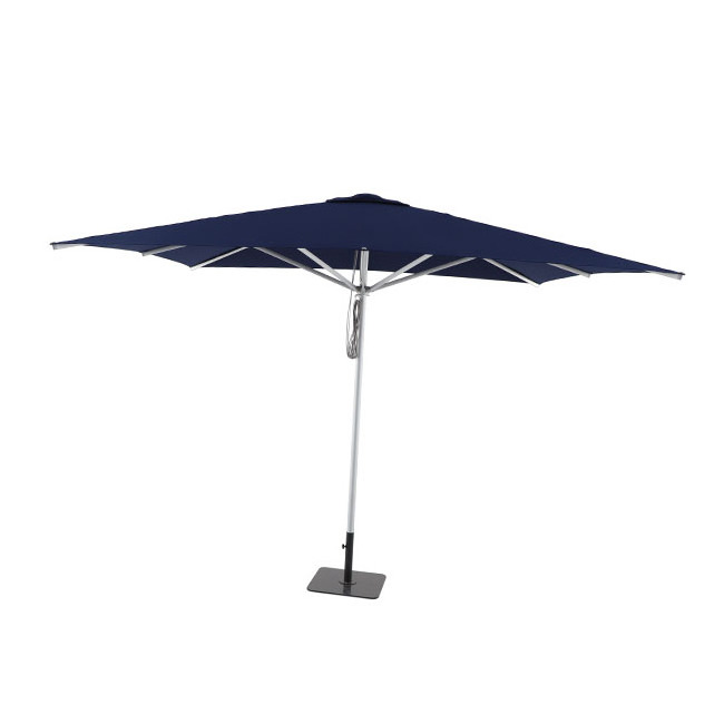 Customized commercial heavy pulley sunshade umbrella restaurant swimming pool portable outdoor courtyard umbrella popular