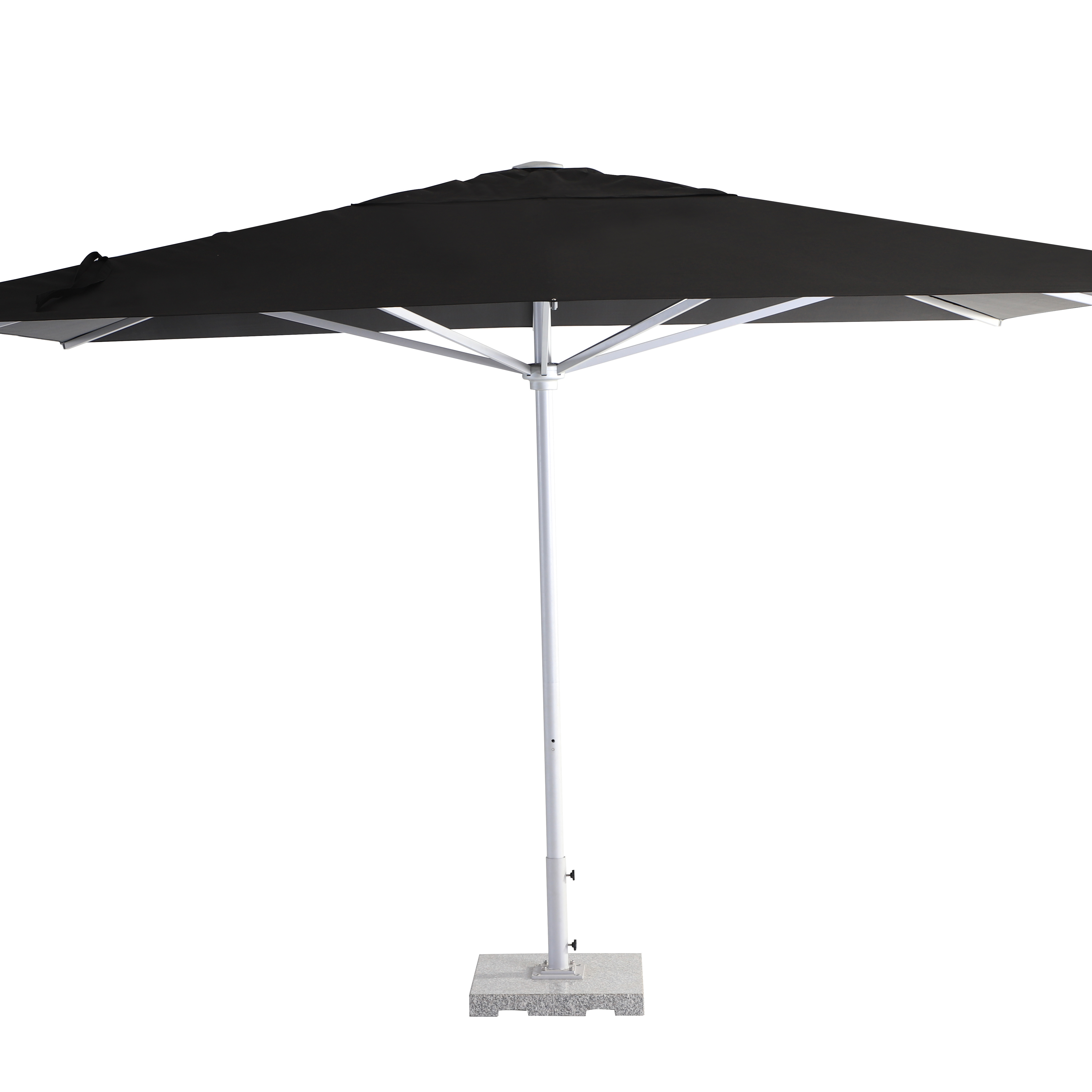 Outdoor sunshade and rainproof umbrella kiosk security stall sun umbrella custom logo