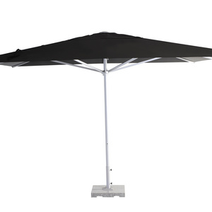 Outdoor sunshade and rainproof umbrella kiosk security stall sun umbrella custom logo