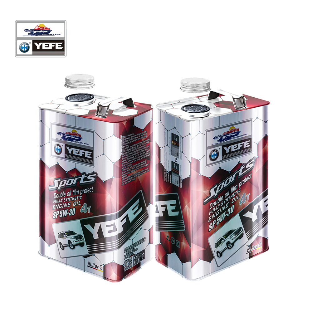 YEFE Automobile Engine Oil 20w50 engine Oil 20w50 Customized Motor Oil 10W40