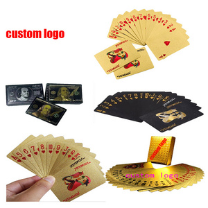 Custom Logo Transparent Pvc 100%plastic Blank Cards Game Pieces Tarot Poker Card Playing Cards Printing Plastic Waterproof Poker