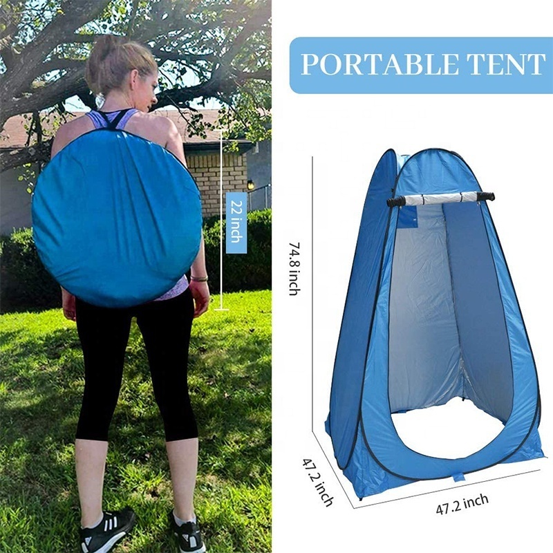 Pop Up Pod Changing Room Privacy Tent  Instant Portable Outdoor Shower Tent, Camp Toilet, Rain Shelter for Camping & Beach