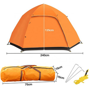 YEFFO drophipping outdoor camping 1500-2000mm pop-up 3-4 people family tent