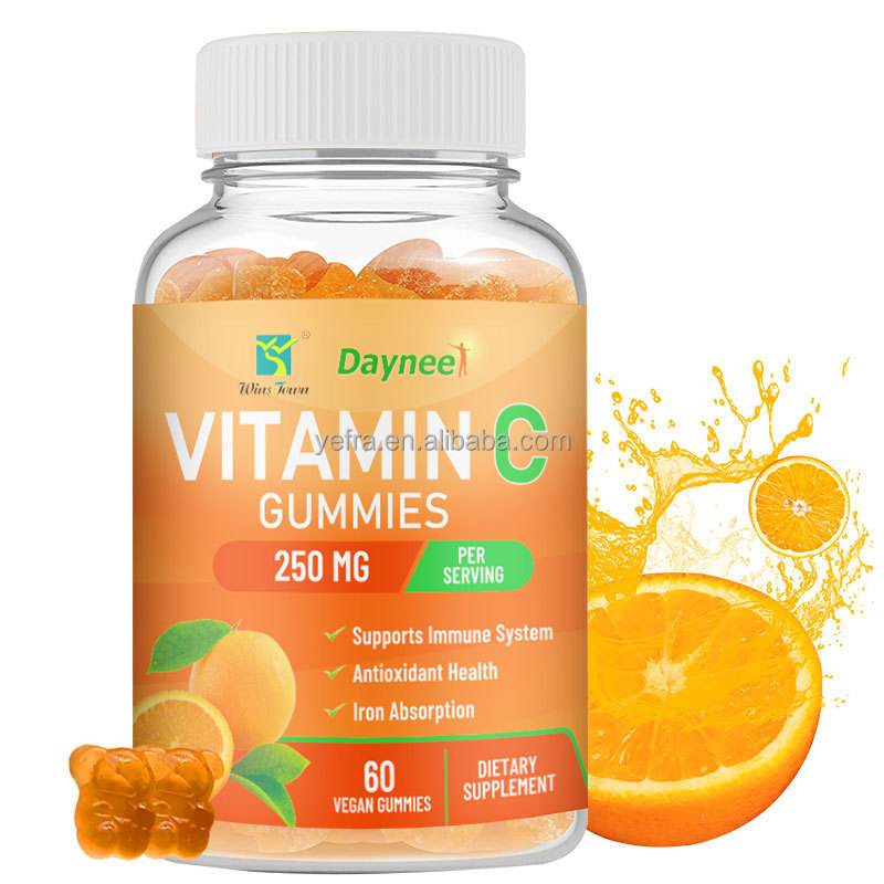 Gummy Supplement collagen skin whitening ACV Weight Loss Apple Cider Vinegar gummies Vitamin C Biotin big butt  soft gummy candy